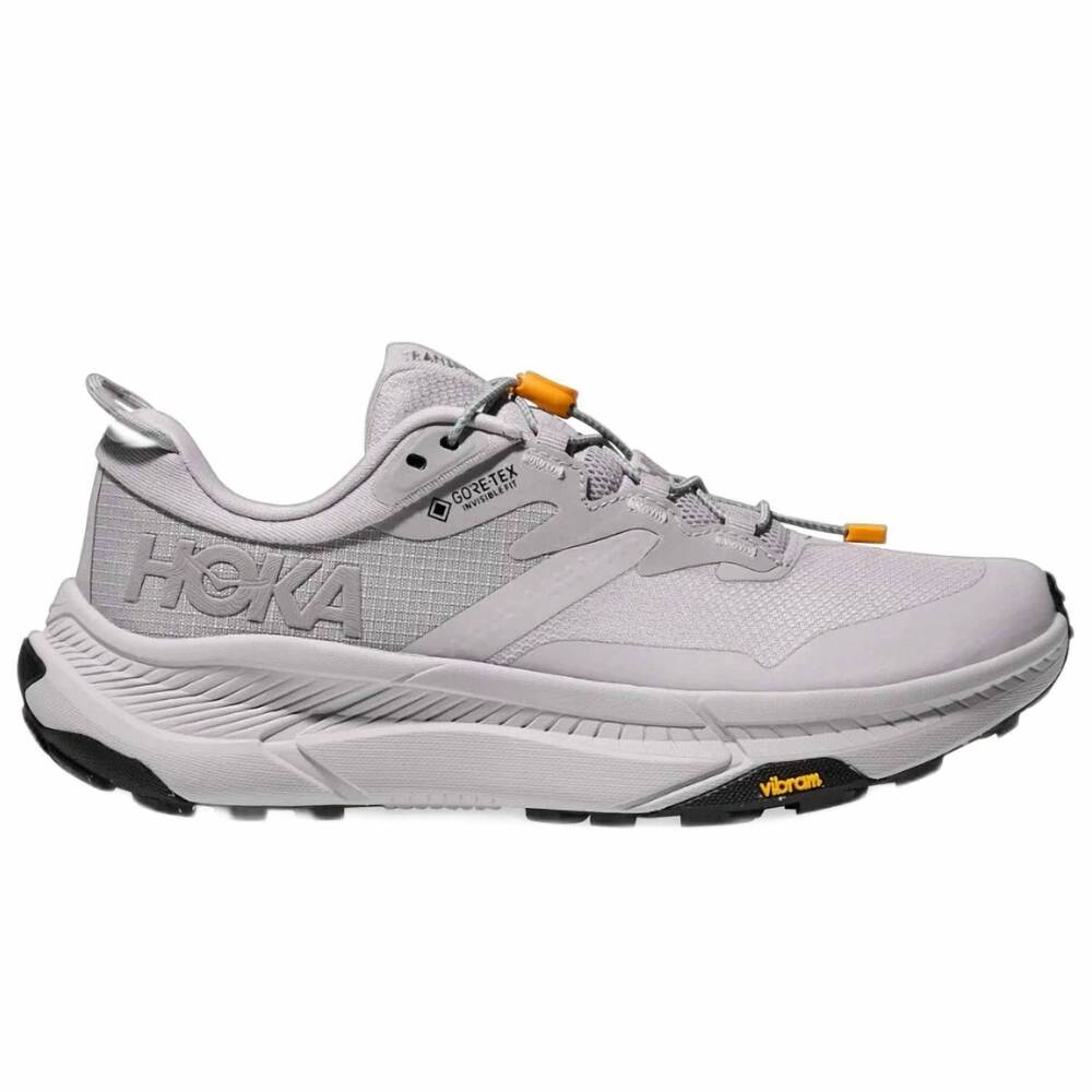 NEW HOKA women's transport gtx shoe in ash grey/ash grey
